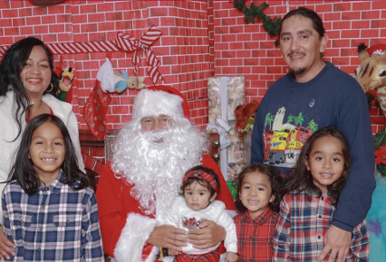 Carlos is Grateful for St. Margaret’s Center’s Christmas Program